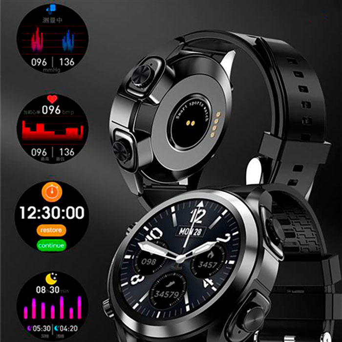 UltimateWatch, smartwatch a bezdrôtové slúchadlá v 1 sade - Image 5