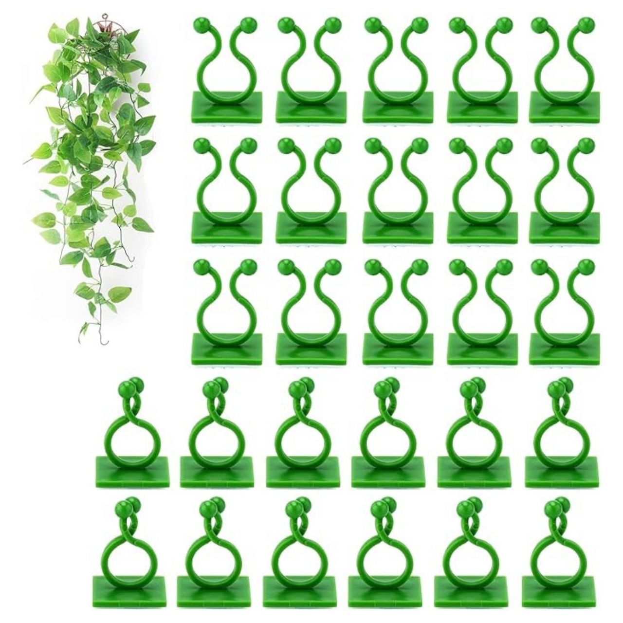 Vines, samolepiace držiaky rastlín a popínavé rastliny (100 kusov) - Image 4