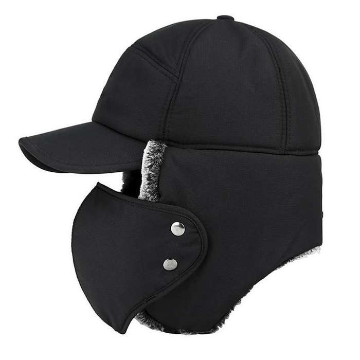 WarmCap, čiapka so šiltom, ktorý okrem očí chráni uši, bradu a väčšinu hlavy pred chladom - Image 2