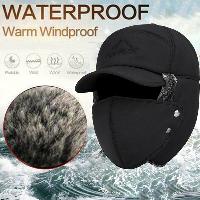 WarmCap, čiapka so šiltom, ktorý okrem očí chráni uši, bradu a väčšinu hlavy pred chladom - Image 8