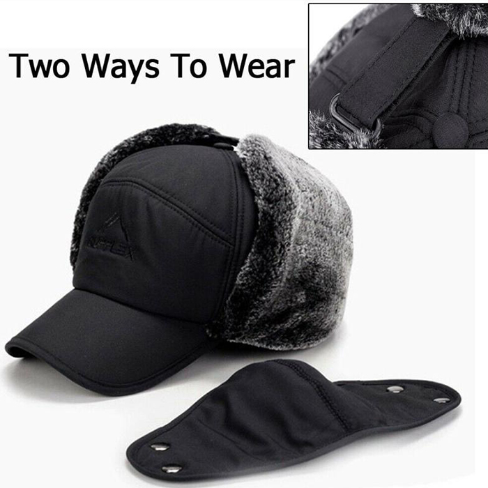 WarmCap, čiapka so šiltom, ktorý okrem očí chráni uši, bradu a väčšinu hlavy pred chladom - Image 9