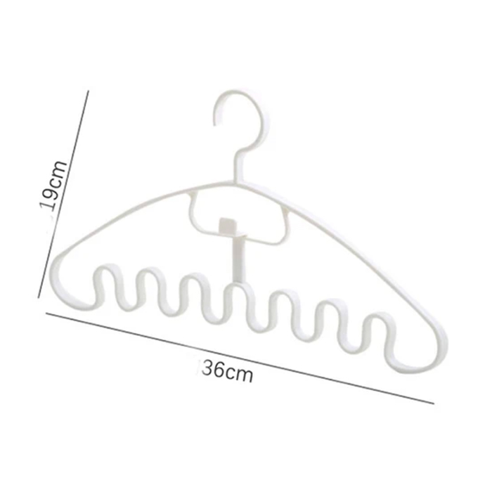 WavyHanger, vešiak na zavesenie viacerých kusov oblečenia naraz (10 kusov) - Image 2