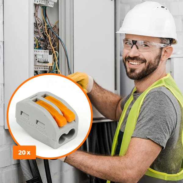 WireConnector, dvojitý konektor na káble (20 ks.) - Image 3