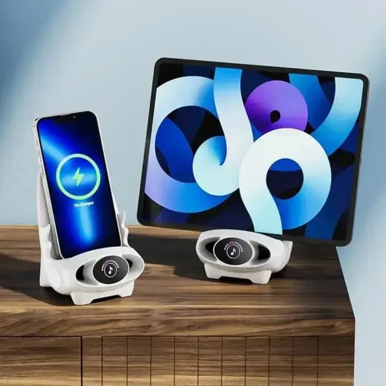 WirelessCharger, bezdrôtová rýchlonabíjačka a držiak na telefón v jednom - Image 6