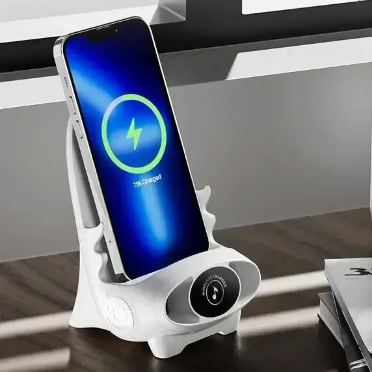WirelessCharger, bezdrôtová rýchlonabíjačka a držiak na telefón v jednom - Image 9
