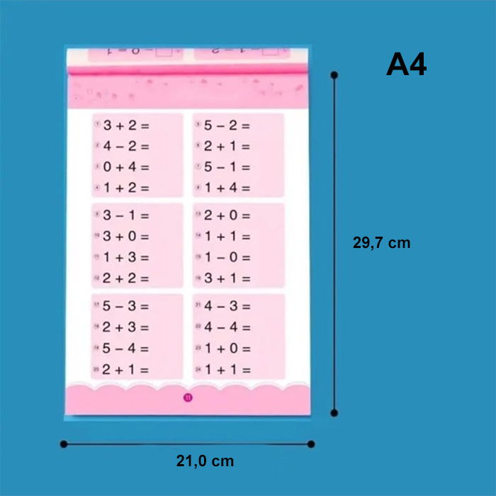 WorkBookMath, pracovný zošit pre sčítanie a odčítanie do 100 - Image 2