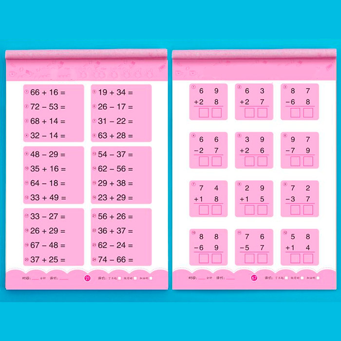 WorkBookMath, pracovný zošit pre sčítanie a odčítanie do 100 - Image 4