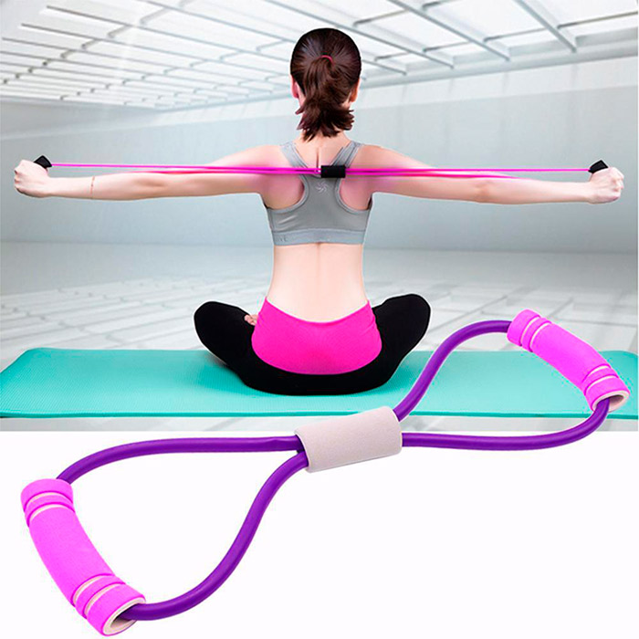 YogaBands, kompletný cvičebný elastický pás - Image 4